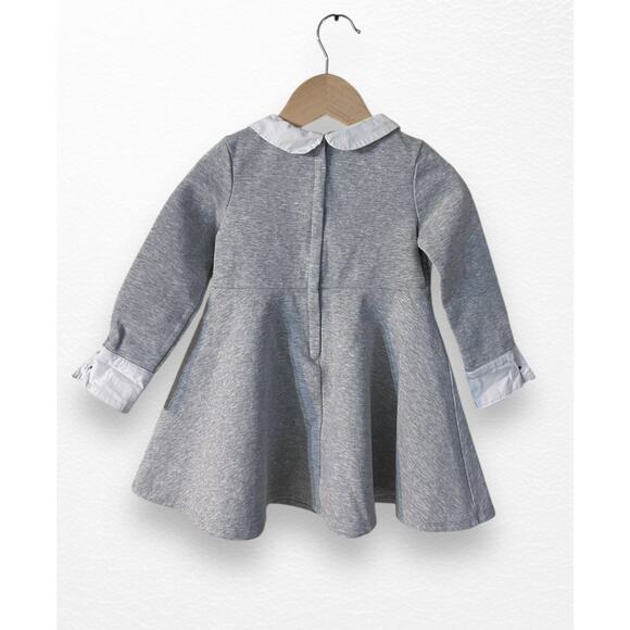 Hope & Henry French Look Ponte Dress, 18-24 Months - Picture 2 of 7